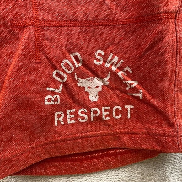 Under Armour X Project Rock Respect Athletic Shorts Men Small Pull on Activewear - Picture 9 of 12